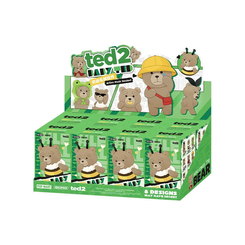 Thumbnail: POP MART Ted 2 - Baby Ted Action Plush Pendant