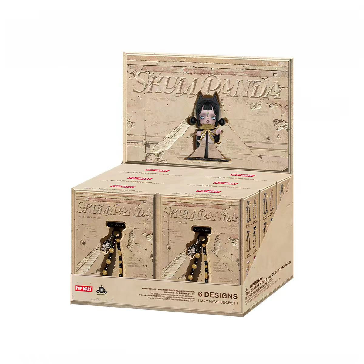 POP MART SKULLPANDA WHERE TIME DWELLS Series Phone Lanyard Blind Box
