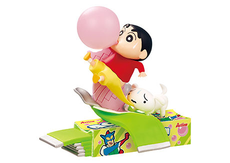 Thumbnail: REMENT Crayon Shin-chan Gorotto Satisfaction Figure - Snack Party