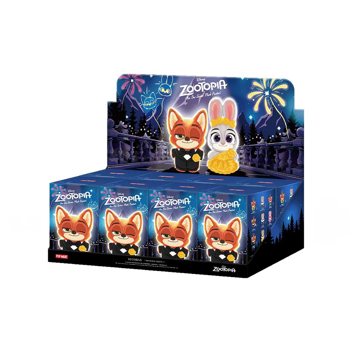 POP MART Zootopia Ace Duo Series Plush Pendant