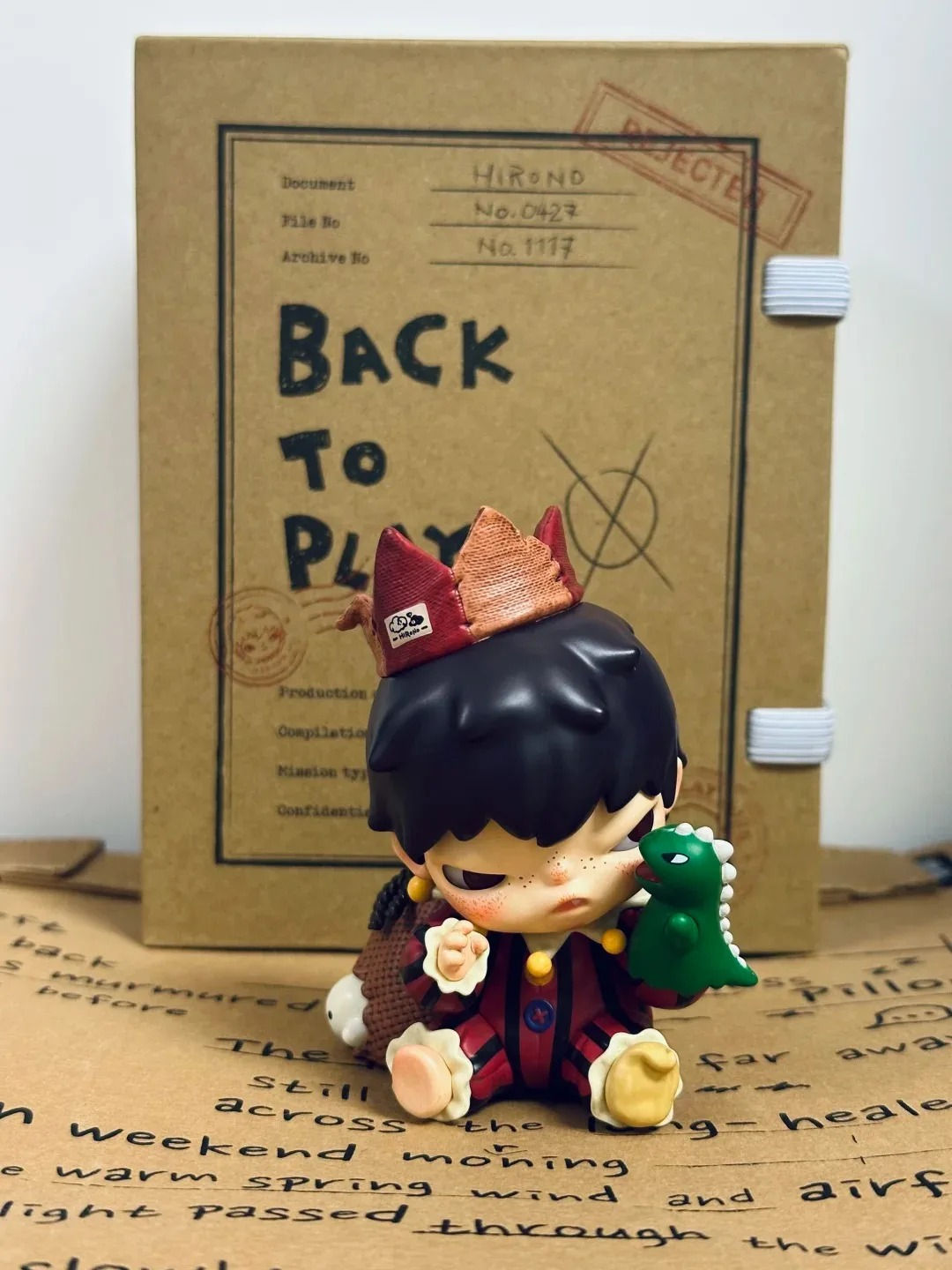 POP MART Hirono PTS Singapore Exclusive Blister Card Figure