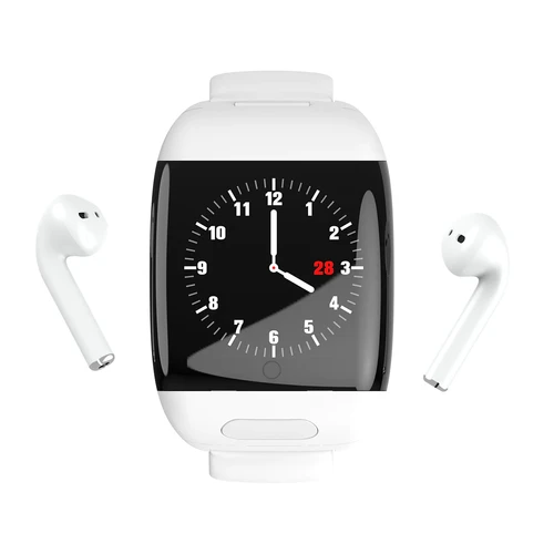 Kinect Fitness Smart Watch With 2 in 1 Earbuds Kinetic Fitness