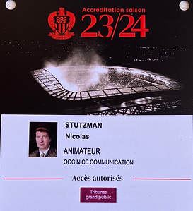 Accréditation pour l'OGC Nice