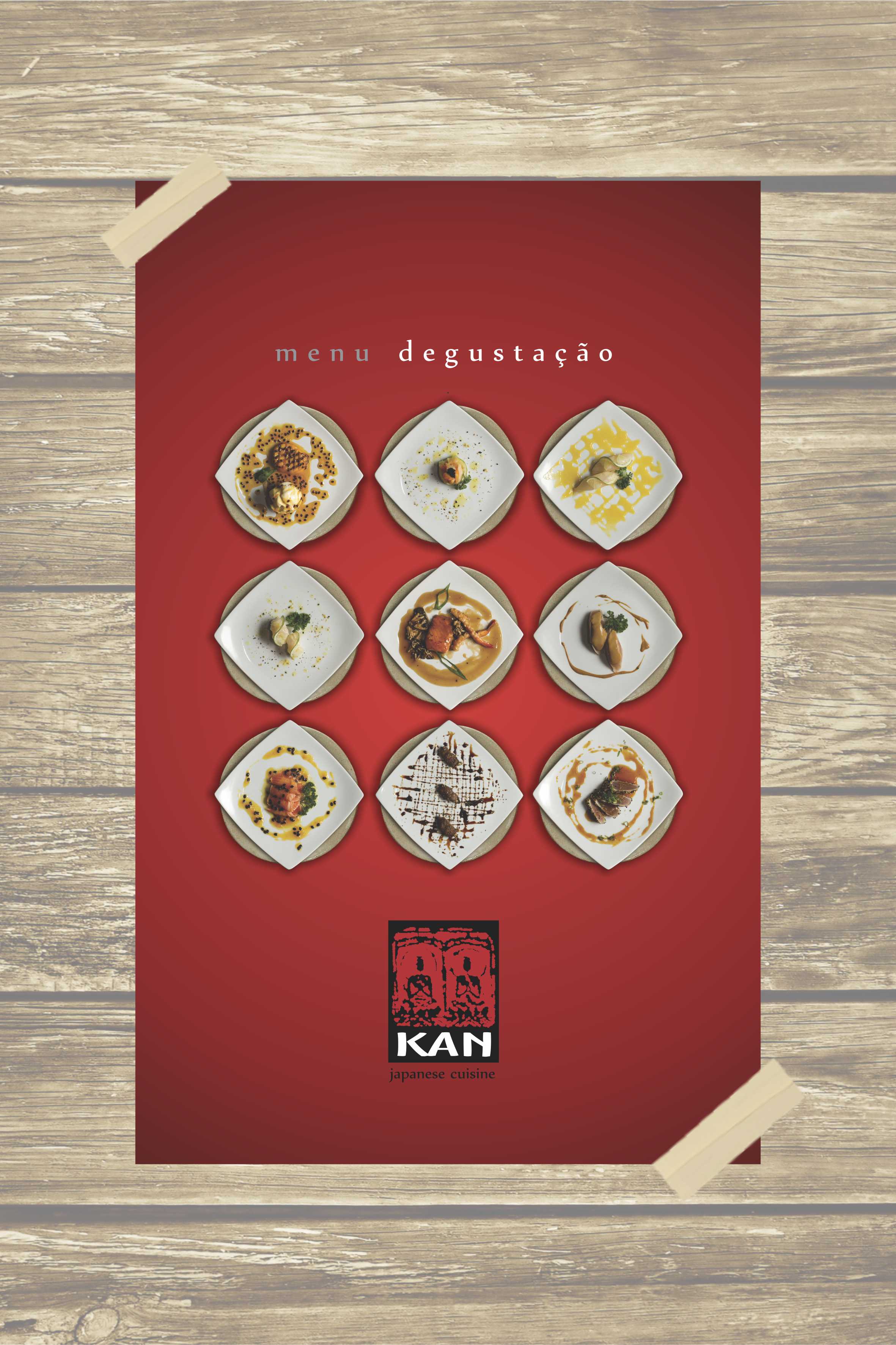 Capa Menu Degustação KAN