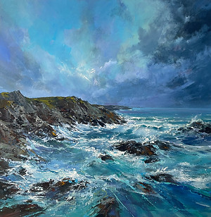 SERENADE OF WAVES- Acrylic, 60cm x 60cm, Colin Davies,.jpeg