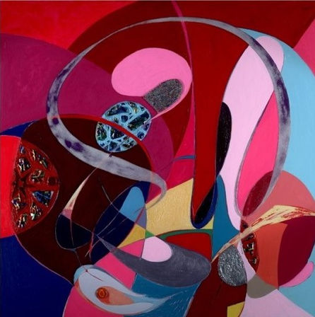 Michelle Scragg
Unframed print on board
76 x 76cm image size
98 x 96cm mount size
£330