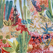 Marissa Weatherhead A garden full of Song acrylic on canvas 100x120cm 3850 unframed .jpg