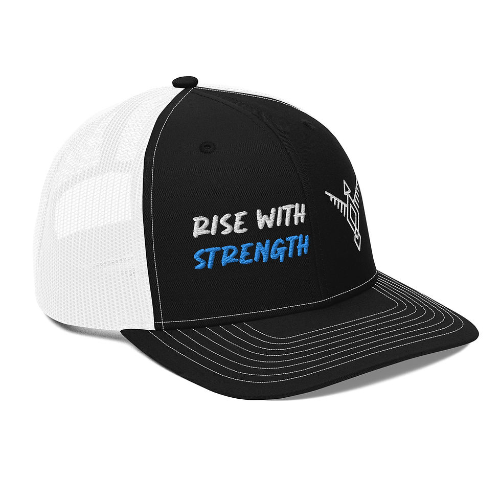 Thumbnail: The Survivor Symbol- Trucker Cap (dark colors)