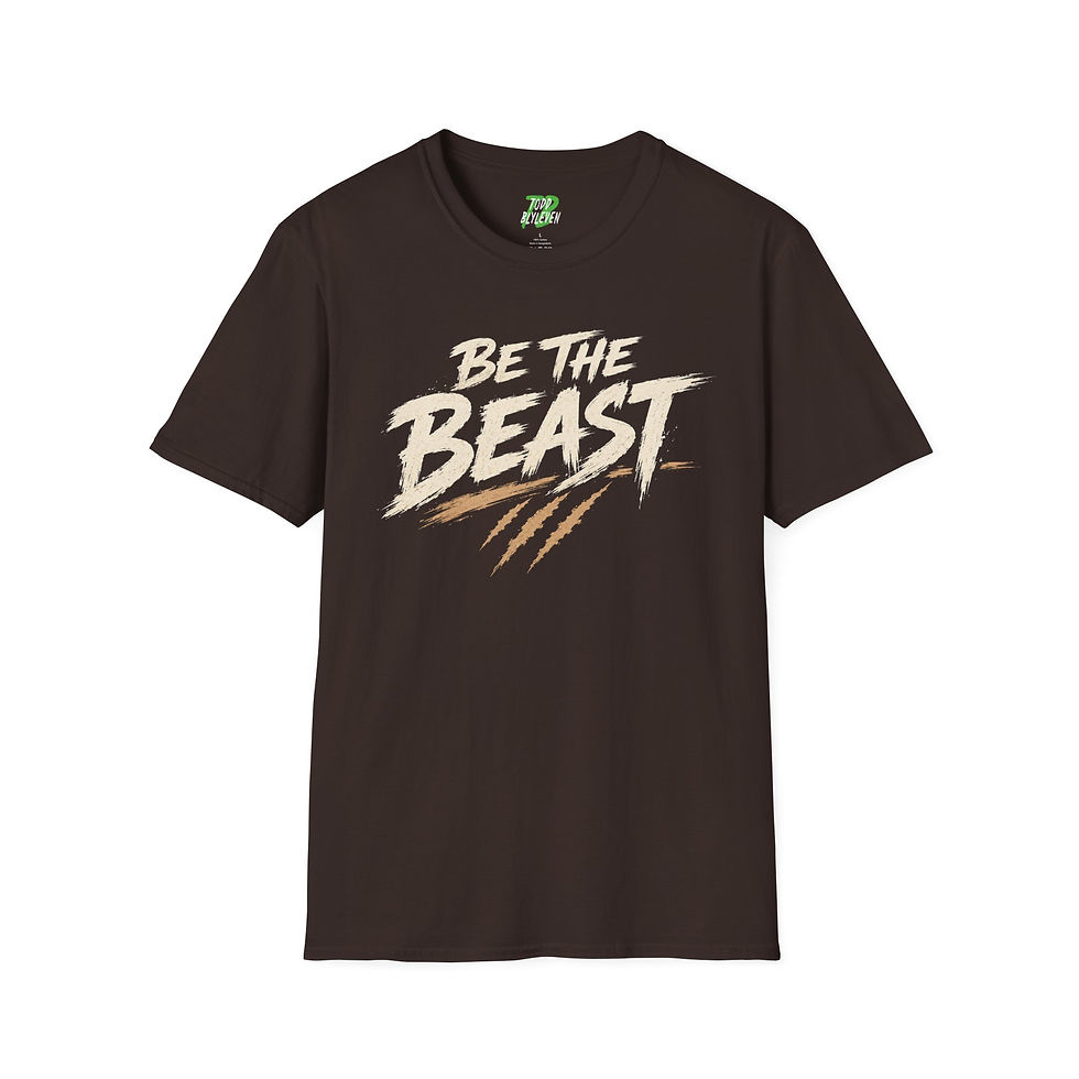 Thumbnail: "Be The Beast" Cotton Comfy T-Shirt