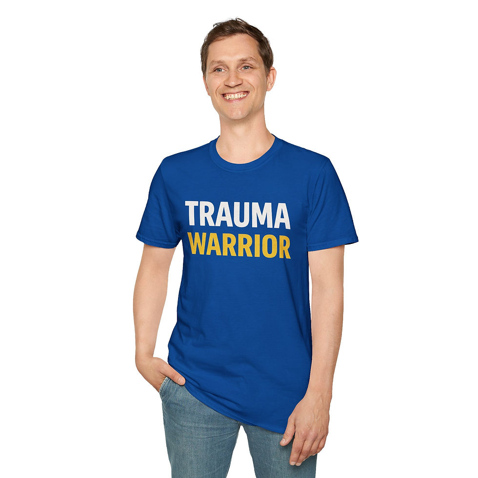 Thumbnail: Trauma Warrior T-Shirt- Mental Health Awareness Tee
