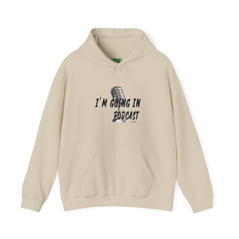 Thumbnail: I'm Going In Podcast- Unisex Heavy Blend™ Comfy Hooded Sweatshirt