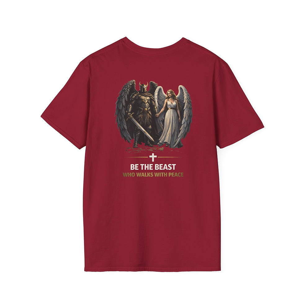 Thumbnail: Be the Beast Angel & Warrior T-Shirt- “I’m Going In” Graphic Tee