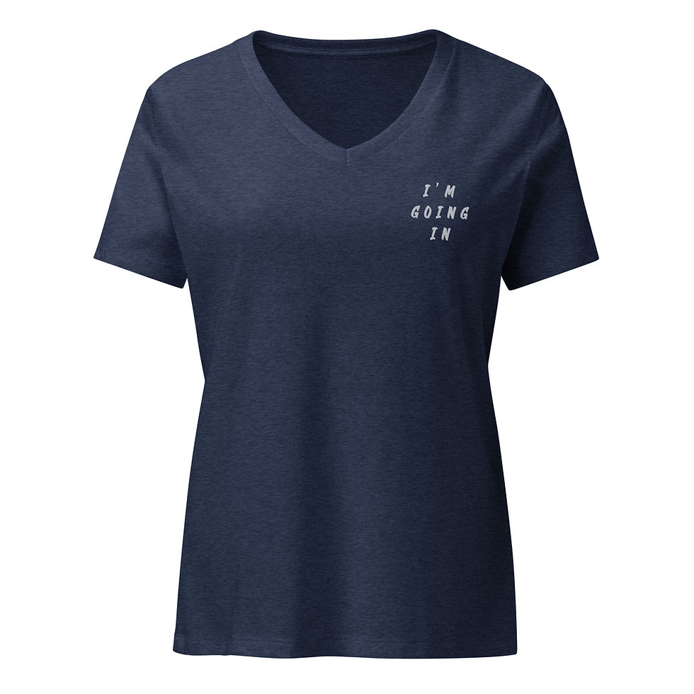 Thumbnail: Emergency Responder Women’s relaxed v-neck t-shirt