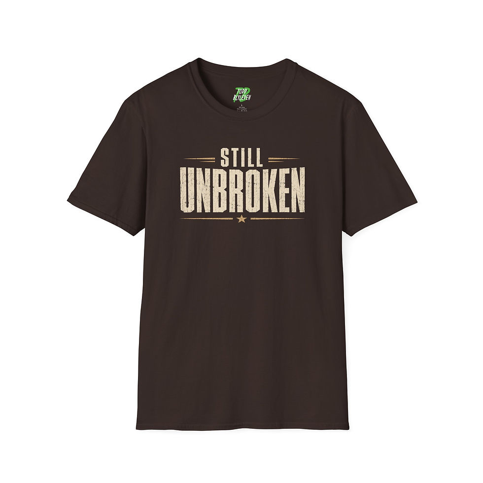 Thumbnail: "Still Unbroken" Cotton Comfy T-Shirt