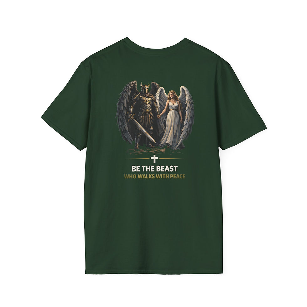 Thumbnail: Be the Beast Angel & Warrior T-Shirt- “I’m Going In” Graphic Tee