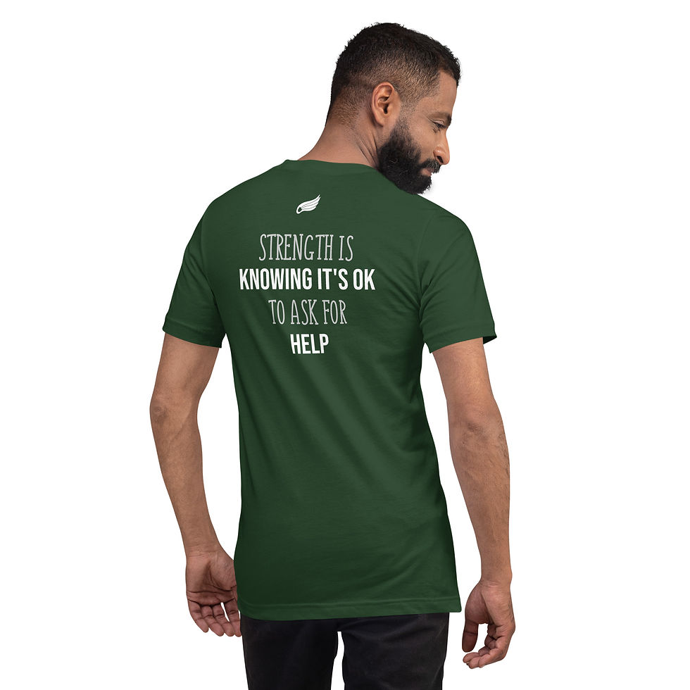 Thumbnail: It's Ok To Ask for Help- Unisex t-shirt