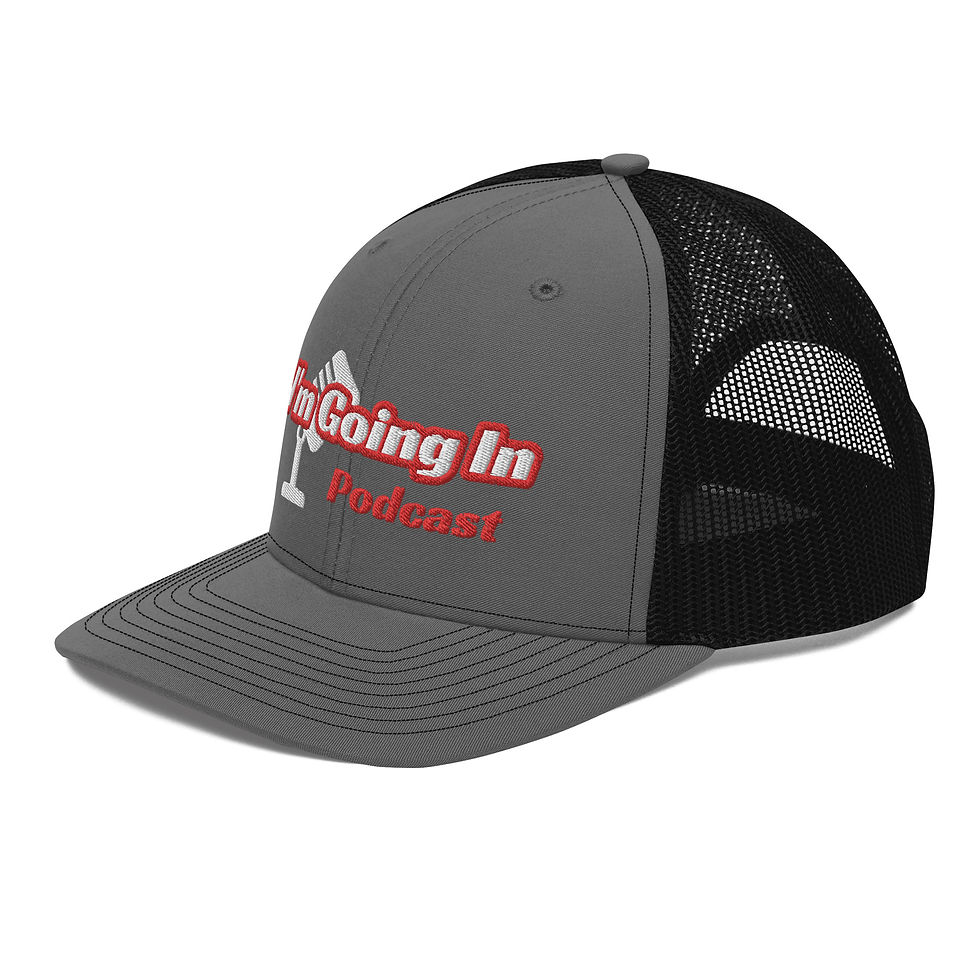 Thumbnail: Im Going In Podcast Outlined Trucker Cap
