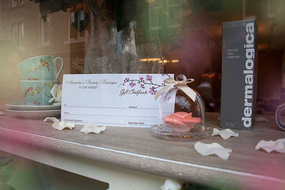 Gift Vouchers available