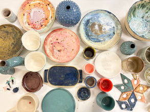 What came out of our glaze kiln! 🔥