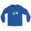 Thumbnail: long sleeve tee with image of a flower, a bee, and a dog with a bump from a sting on nose