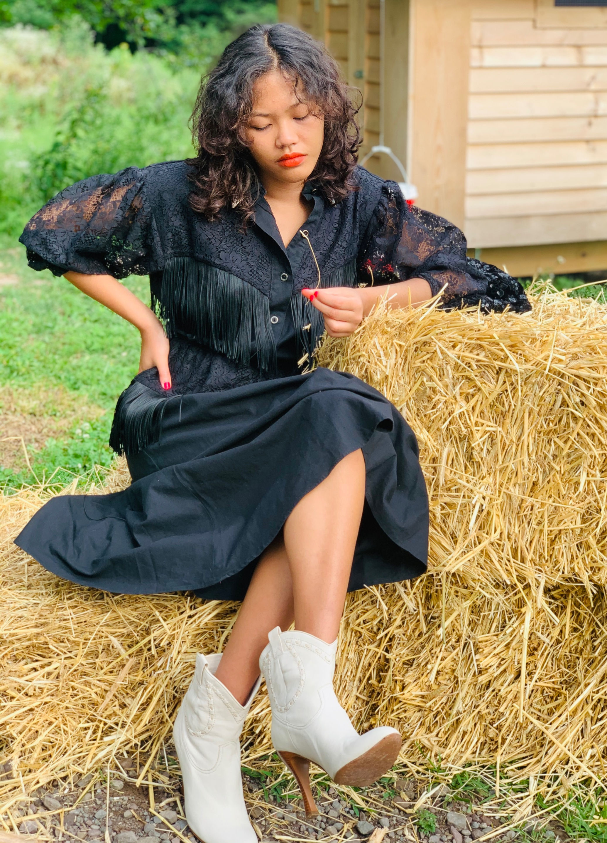 Vintage western dress