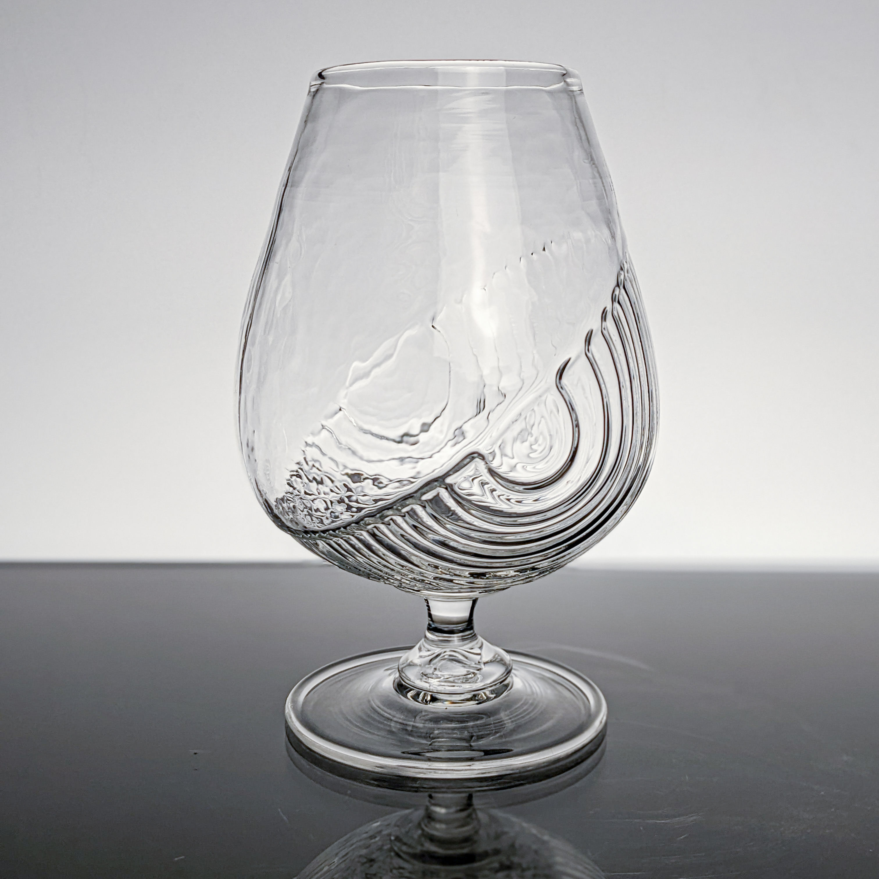 Stemmed Ellipse Wine Glass
