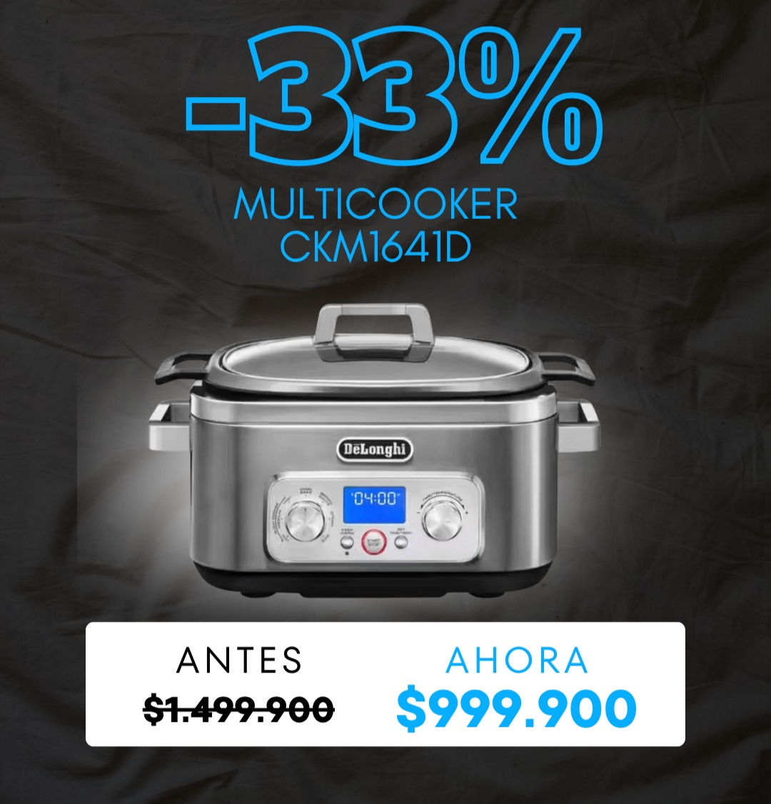 Sistema de Cocción Lenta CKM1641D DeLonghi