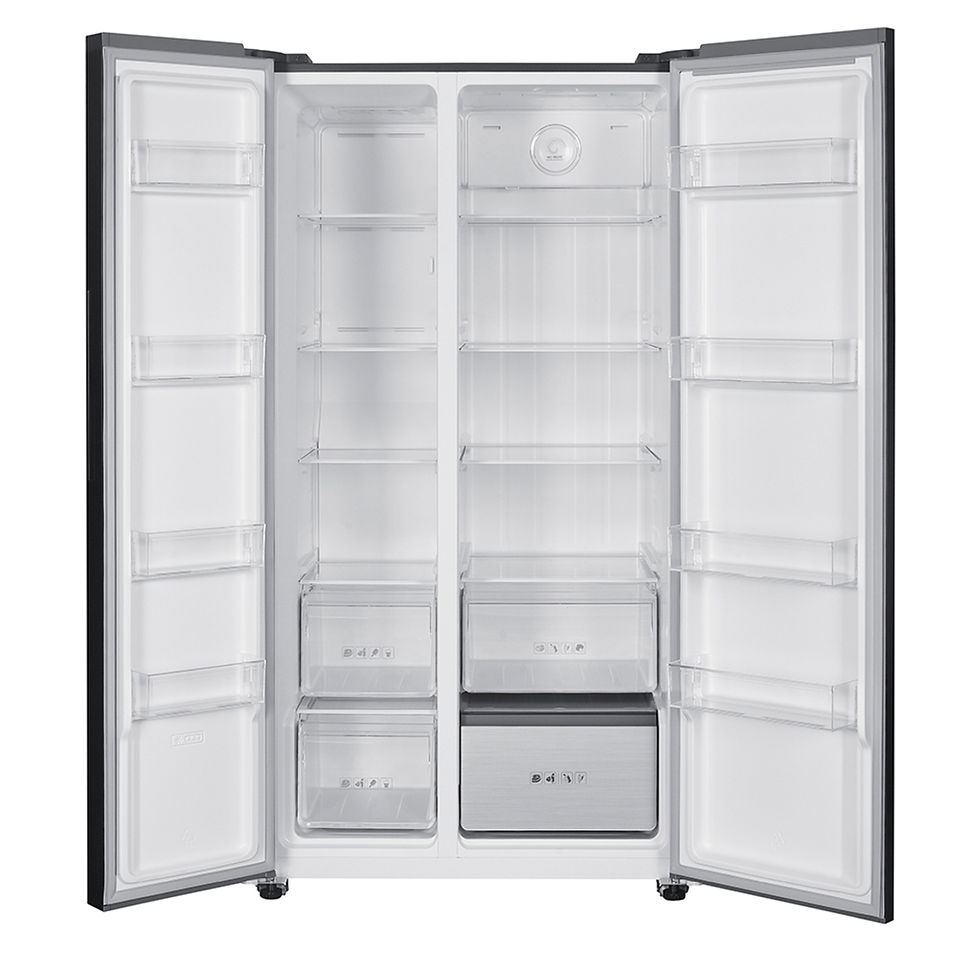 Miniatura: Nevecón No Frost Inverter 631L Black Glass MSL631LKLNG0 Mabe