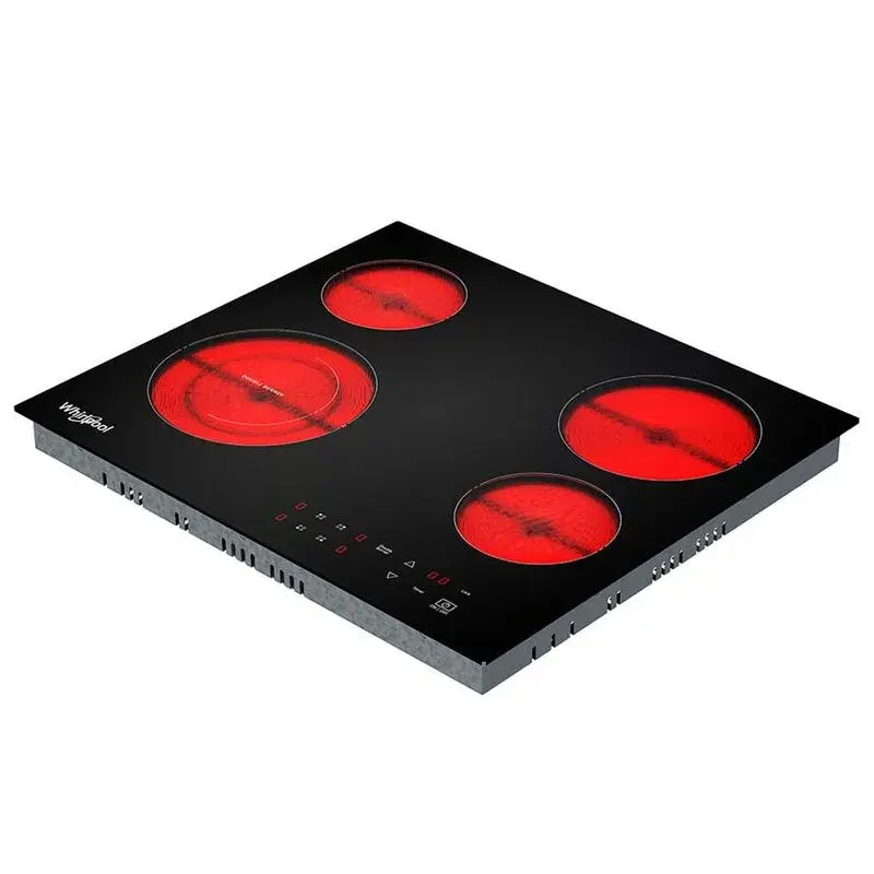 Miniatura: Cubierta Eléctrica Vitrocerámica 60cm WEC5240B Whirlpool
