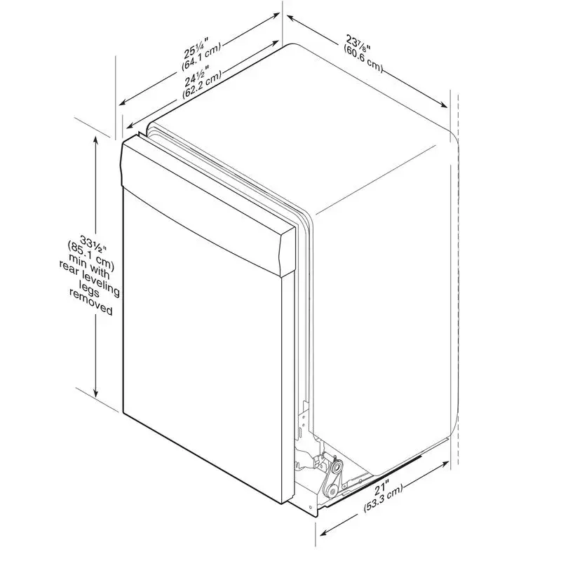 Miniatura: Lavavajillas 60cm WDF341PAPM Whirlpool