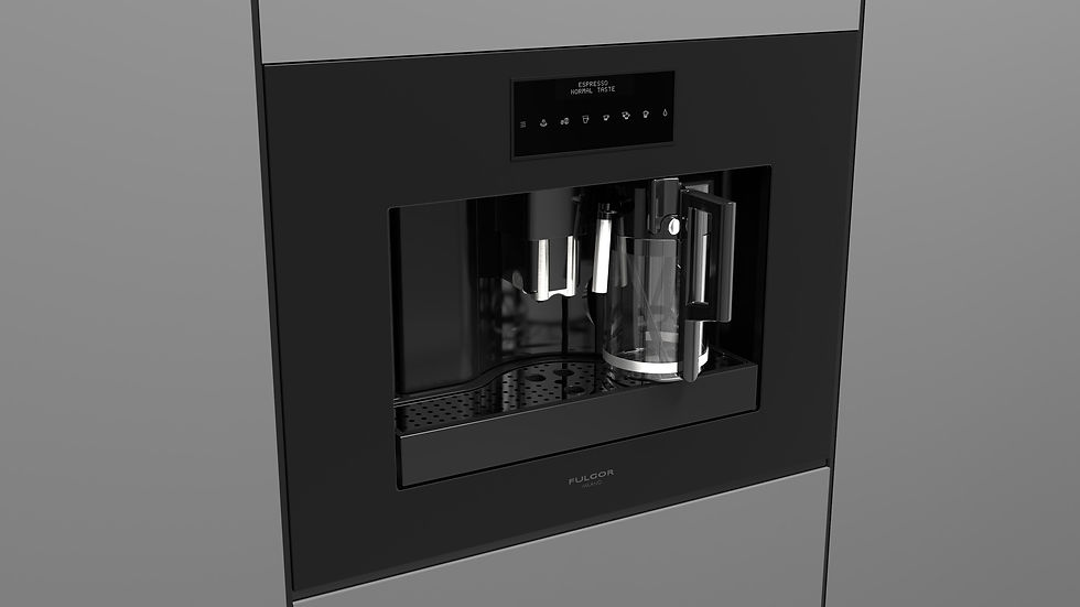 Miniatura: Máquina de café empotrable automática 60cm FUCM4500TFMBK Fulgor Milano