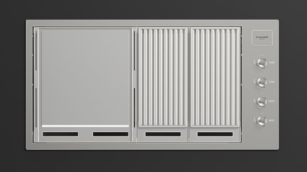Miniatura: Asador BBQ empotrable 100cm FOBQ 1000 GX Fulgor Milano