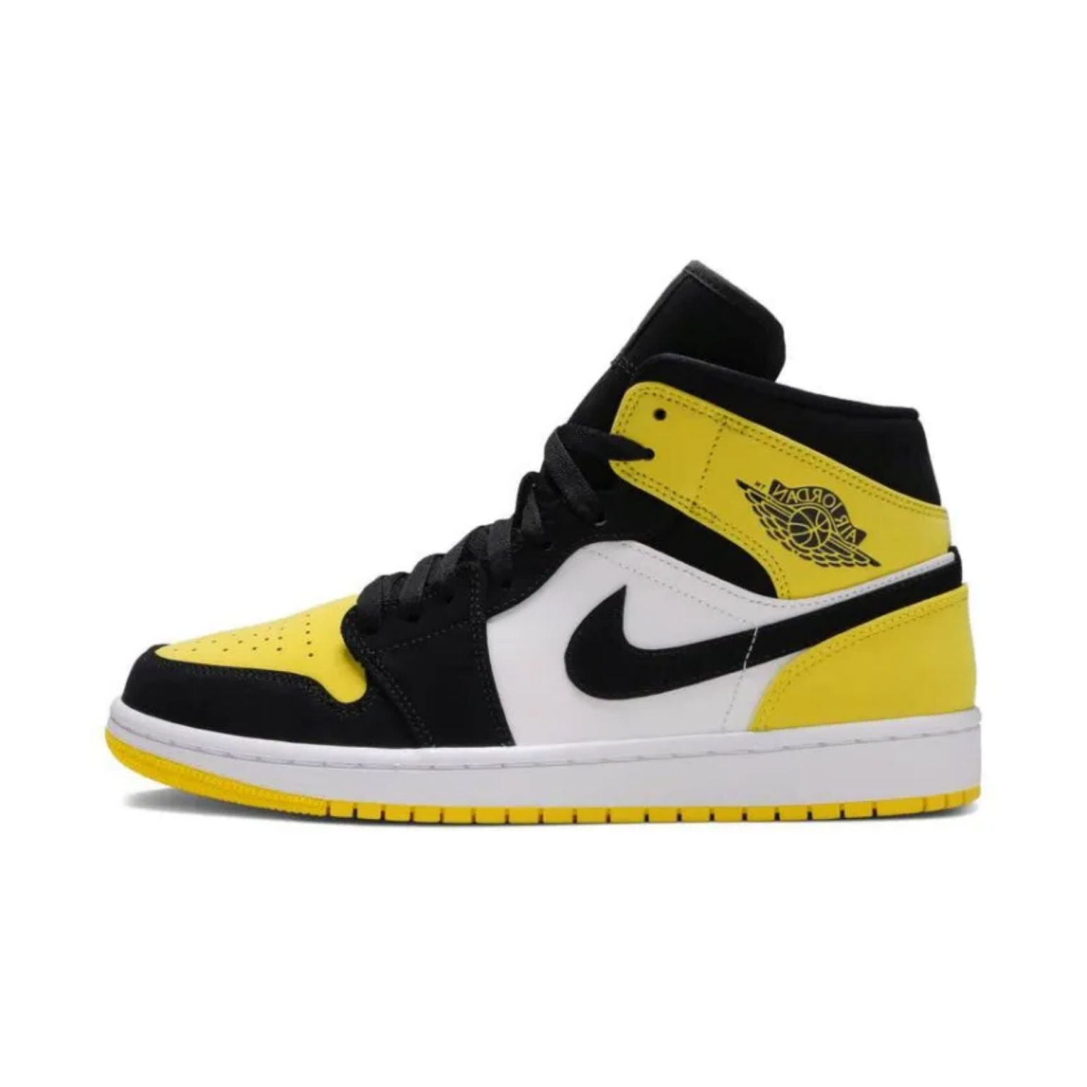 Nike AJ1 Mid SE  'Yellow Toe'