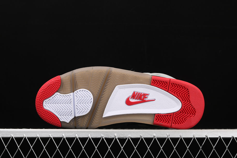Thumbnail: Nike AJ4 X Offwhite  'Bred Black'