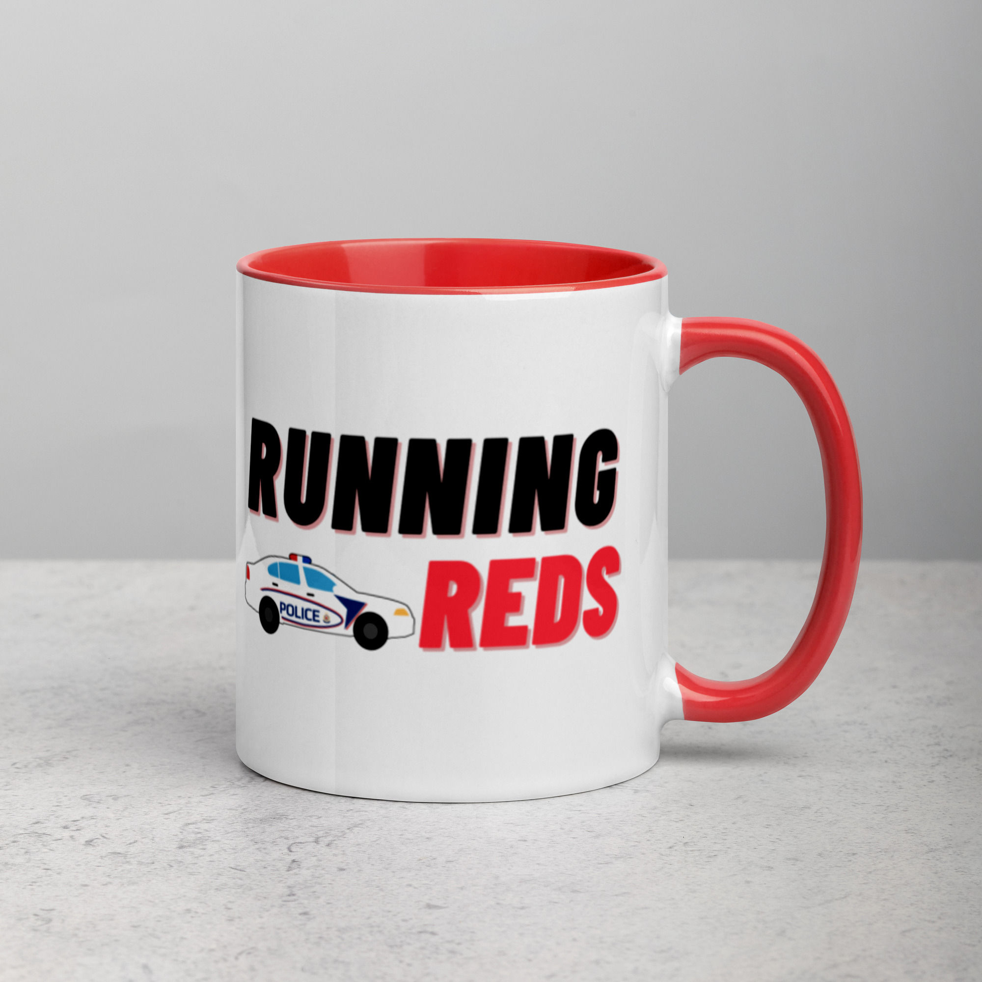 Running Reds Mug (Police)
