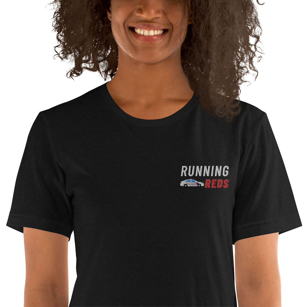 Thumbnail: Unisex embroidered t-shirt (Police)