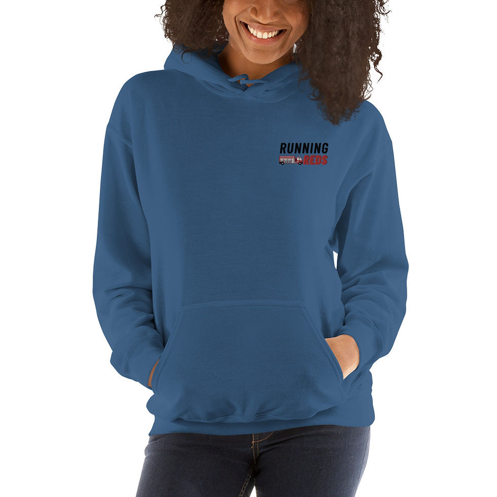 Thumbnail: Unisex Embroidered Hoodie  (Fire)