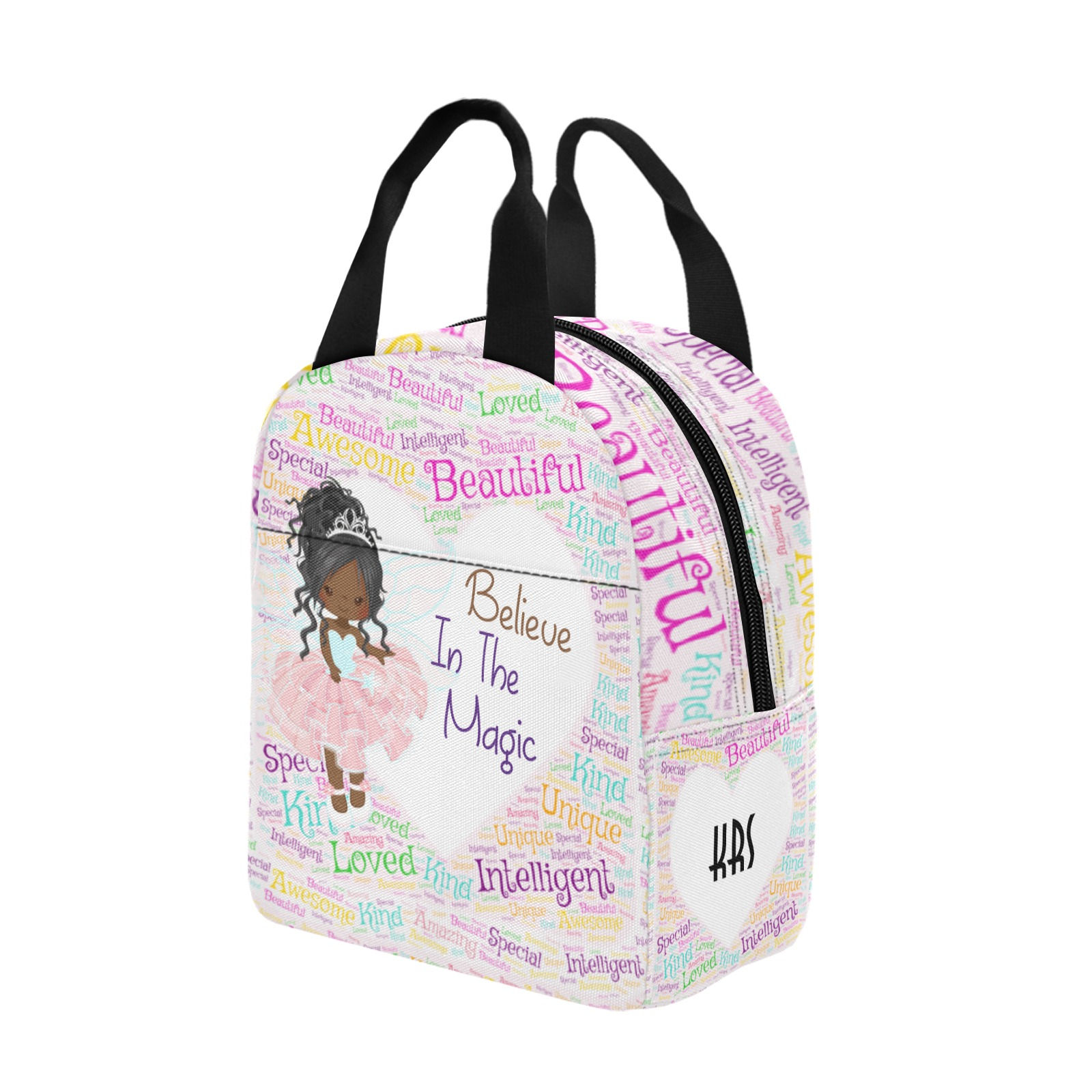 "Believe In The Magic" Zippered Lunch Bag