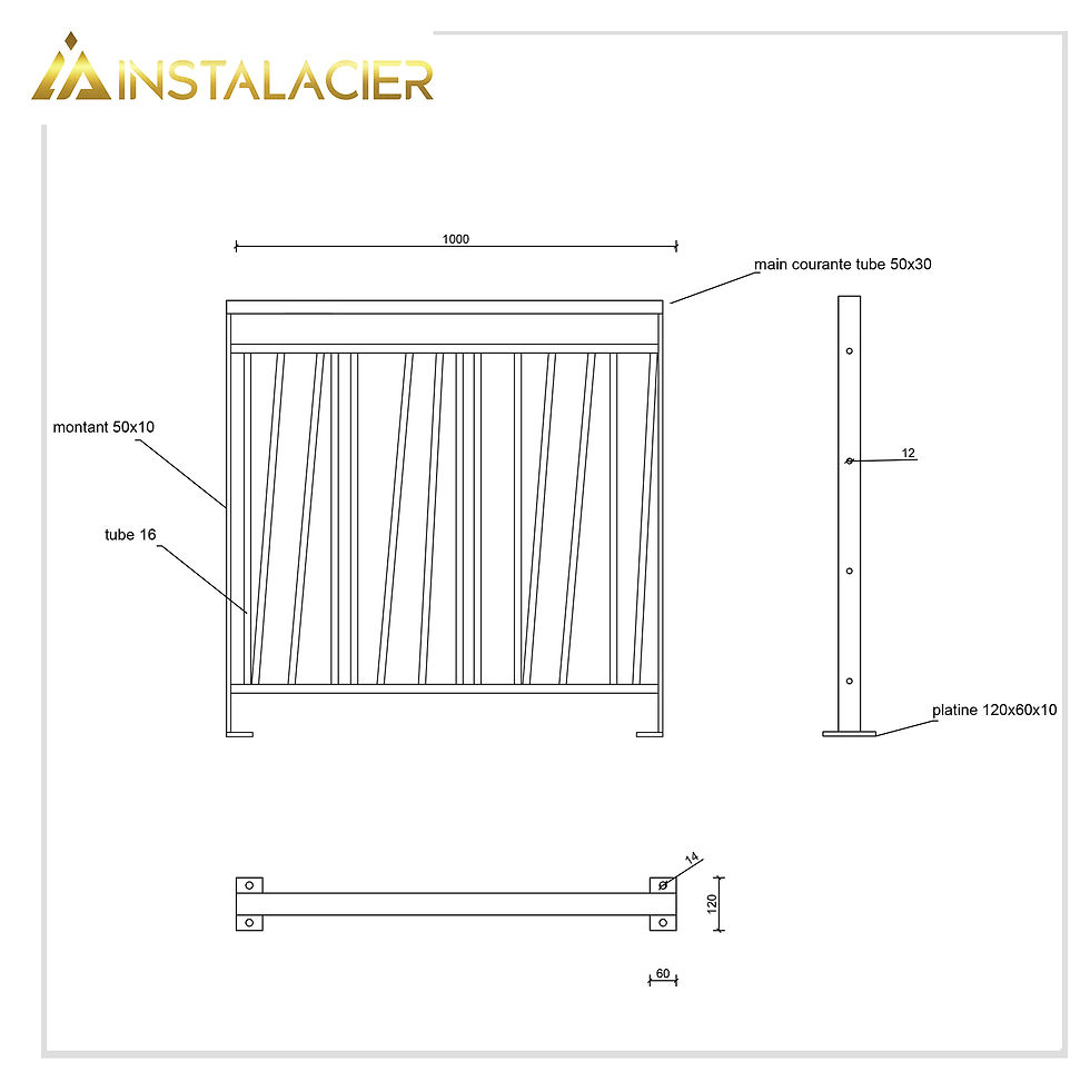 Miniature : Garde-Corps Palmeiria