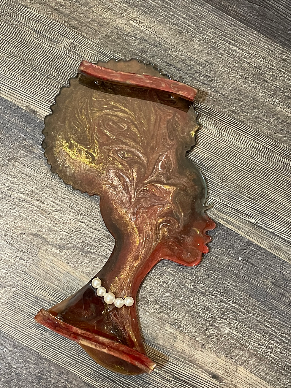 Thumbnail: Afro Ladies Resin Tray