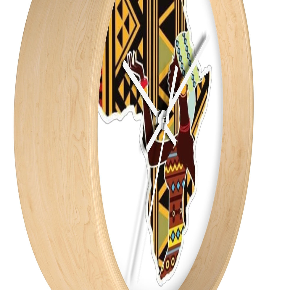 Thumbnail: "Mother Africa" - Wall clock