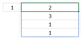 BYOW formula spill, = BYROW(table_range, LAMBDA(x,XMATCH(TRUE,INDEX(x=input_value,),0,-1)))