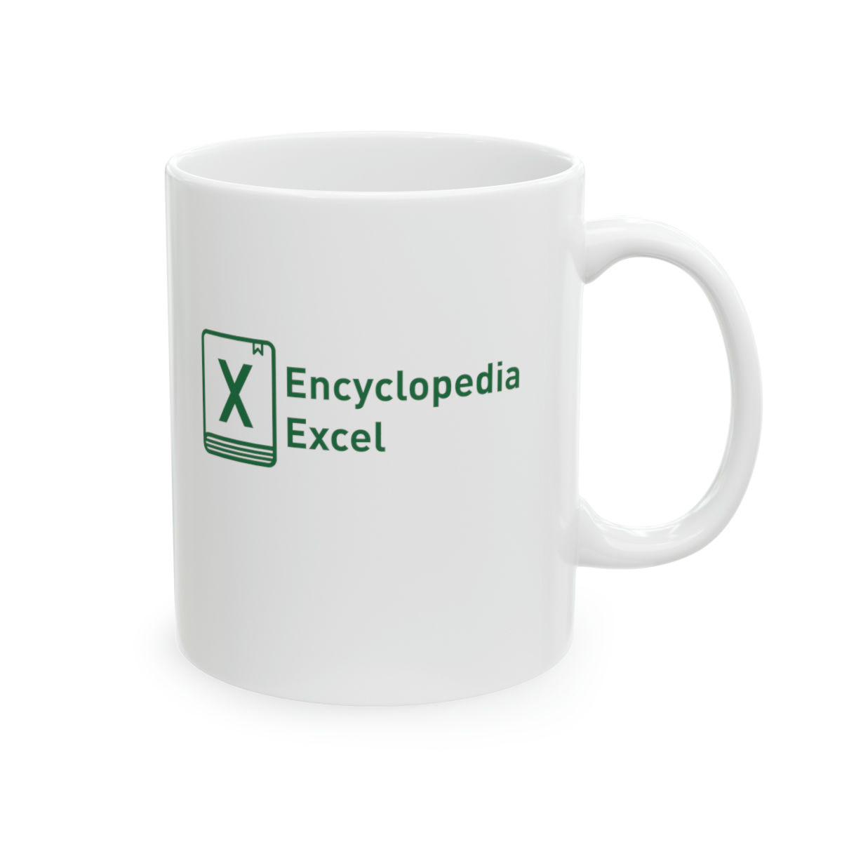 Encyclopedia-Excel - Ceramic Mug, 11oz