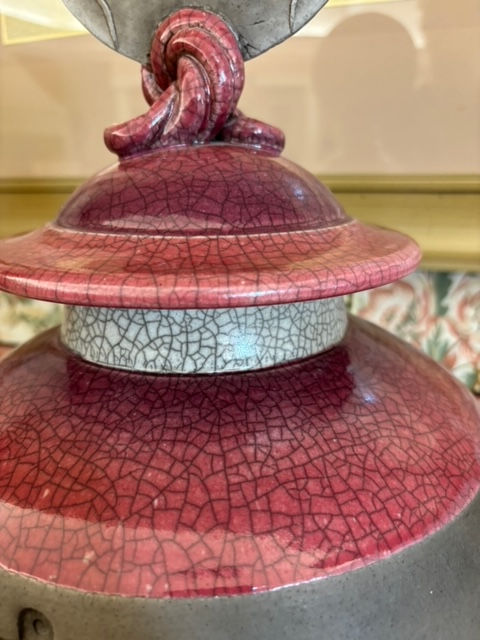 Village Heights was the recipient of a beautiful hand-made ceramic piece given to the community by Inga and Ned.