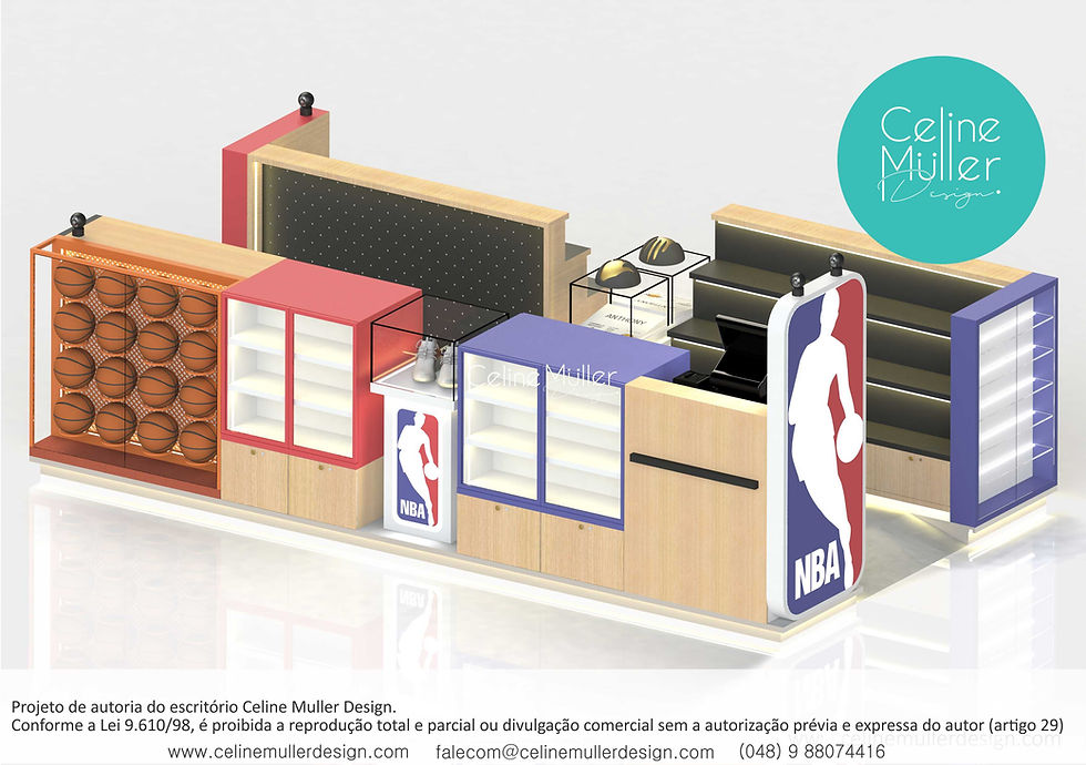 PROJETO QUIOSQUE PARA SHOPPING ARTIGOS ESPORTIVOS 4