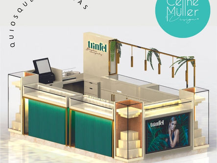 Quiosque para Shopping de Jóias - Trinfel