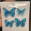 Thumbnail: Butterfly Magnets - Ice Blue