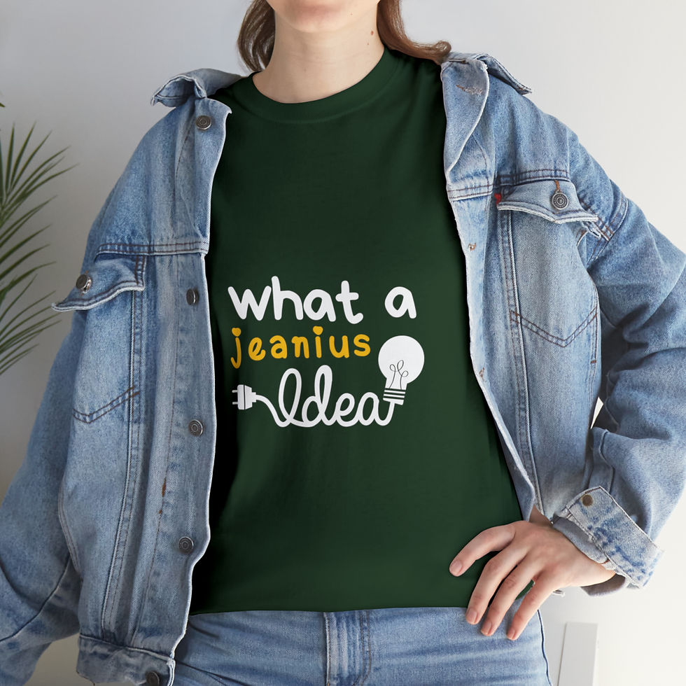 Thumbnail: What a JEANius Idea! Tee