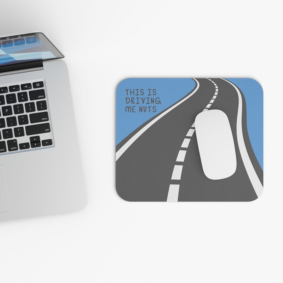 Thumbnail: This Is Driving Me Nuts Mouse Pad