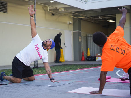 Cafe Namaste is bringing yoga to the homeless in Miami